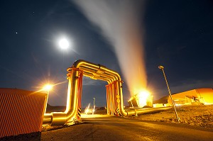 GEOTHERMIE, ISLANDE, EUROPE 