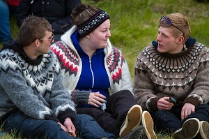 LOPI, PULL TRADITIONNEL ISLANDAIS, ISLANDE, EUROPE 