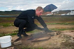 GASTRONOMIE ET GEOTHERMIE, ISLANDE, EUROPE 