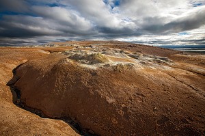 ZONE GEOTHERMIQUE DE NAMAFJALL, ISLANDE, EUROPE 