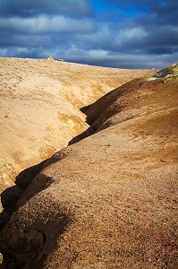 ZONE GEOTHERMIQUE DE NAMAFJALL, ISLANDE, EUROPE 