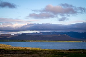 SITE VOLCANIQUE DU LAC MYVATN, ISLANDE, EUROPE 