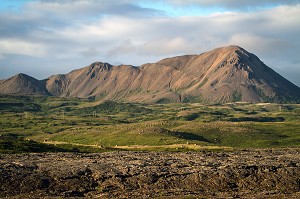 SITE VOLCANIQUE DU LAC MYVATN, ISLANDE, EUROPE 