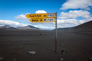 DESERT VOLCANIQUE, HAUTES TERRES D’ISLANDE, EUROPE 