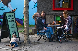 REYKJAVIK, CAPITALE DE L’ISLANDE, EUROPE 