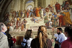 CHAMBRES DE RAPHAEL, MUSEE DU VATICAN, ROME 