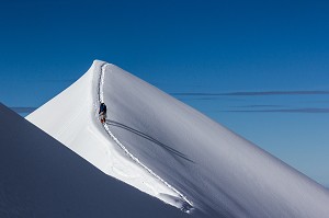 ALPINISME EN HAUTE SAVOIE (74), RHONE ALPES, FRANCE