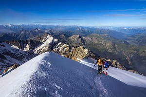 ALPINISME EN HAUTE SAVOIE (74), RHONE ALPES, FRANCE 