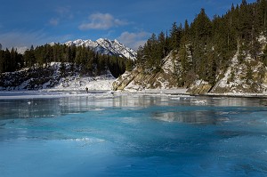 LE CANADA OUEST EN HIVER, AMERIQUE DU NORD 