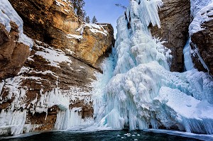 LE CANADA OUEST EN HIVER, AMERIQUE DU NORD 