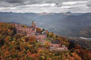 ROUTE DES CHATEAUX D'ALSACE, BAS-RHIN (67), FRANCE 