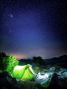 RANDONNEE SUR LE GR20, (2B) HAUTE-CORSE, FRANCE 