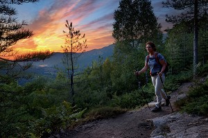 RANDONNEE SUR LE GR20, (2B) HAUTE-CORSE, FRANCE 