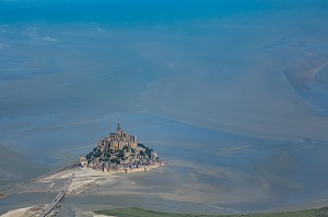 LA BAIE DU MONT SAINT MICHEL (50) MANCHE, NORMANDIE, FRANCE 