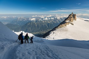 ALPINISME EN HAUTE-SAVOIE (74), AUVERGNE RHONE ALPES, FRANCE 