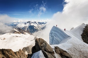 ALPINISME EN HAUTE-SAVOIE (74), AUVERGNE RHONE ALPES, FRANCE 