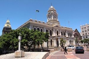 HOTEL DE VILLE DE STYLE COLONIAL (19EME SIECLE), PORT ELIZABETH, PROVINCE DU CAP ORIENTAL, AFRIQUE DU SUD 