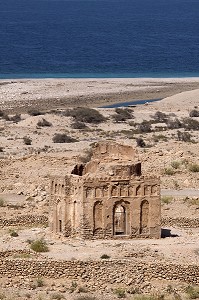 RUINES DU MAUSOLEE DE BIBI MARYAM A QALHAT, SULTANAT D'OMAN, MOYEN-ORIENT 