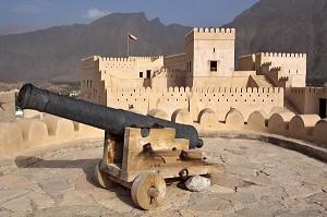 FORT DE NAKHL (17EME SIECLE), LE PLUS GRAND DU SULTANAT D'OMAN, MOYEN-ORIENT 