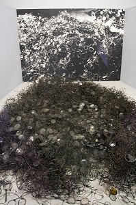 CAMP DE CONCENTRATION D'AUSCHWITZ, MUSEE D'ETAT D'AUSCHWITZ-BIRKENAU, SITE CLASSE PATRIMOINE MONDIAL DE L'UNESCO, OSWIECIM, SILESIE, POLOGNE 