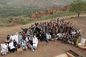 EQUIPE PROFESSIONNELLE DU DOMAINE DE TERRES D’AMANAR, TAHANAOUTE, AL HAOUZ, MAROC 