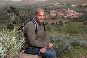 MUSTAPHA SABER, RESPONSABLE DES RANDONNEES, DOMAINE DE TERRES D’AMANAR, TAHANAOUTE, AL HAOUZ, MAROC 