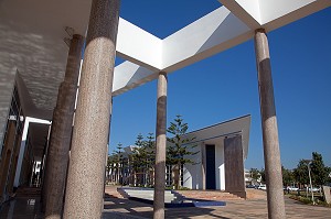 SITE DE LA MODERNE ECOLE NATIONALE D’ARCHITECTURE DU MAROC, RABAT MAGHREB 