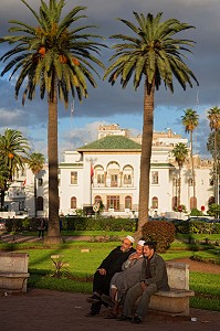 CASERNE MILITAIRE, PLACE MOHAMMED V, CASABLANCA, MAROC, AFRIQUE