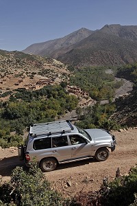 EXCURSION TOURISTIQUE EN VEHICULE 4X4, HAUT-ATLAS, MAROC 