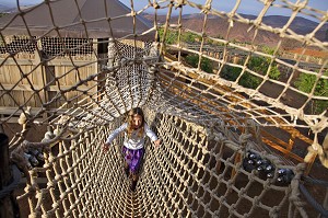 AIRE DE JEUX POUR LES ENFANTS, DOMAINE DE TERRES D’AMANAR, TAHANAOUTE, AL HAOUZ, MAROC 