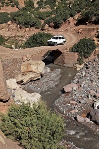 EXCURSION TOURISTIQUE EN VEHICULE 4X4, HAUT-ATLAS, MAROC 