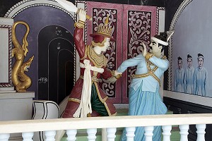 PAGODE DOREE DE KAWTHAUNG, MYANMAR, BIRMANIE 