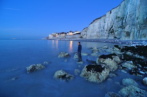 FALAISES, LITTORAL DE LA BAIE DE SOMME, FRANCE 