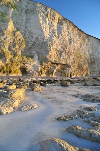 FALAISES, LITTORAL DE LA BAIE DE SOMME, FRANCE 