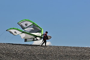 SPORTS DANS LA BAIE DE SOMME, FRANCE 