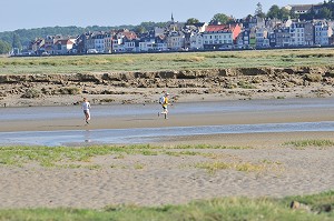 SAINT-VALERY-SUR-SOMME, BAIE DE SOMME, FRANCE 