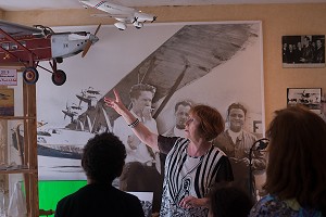 MUSEE JEAN MERMOZ, AUBENTON, AISNE, FRANCE 