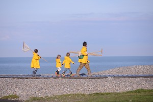ILLUSTRATION BAIE DE SOMME, SOMME, PICARDIE, FRANCE 