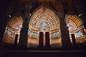 CATHEDRALE NOTRE-DAME,  AMIENS, FRANCE 