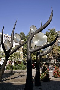 SCULPTURE DE VAN THOM PUCKEY, BINNENGASTHUIS, AMSTERDAM, PAYS-BAS 