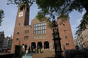 ILLUSTRATION DE LA VILLE D'AMSTERDAM, PAYS-BAS 