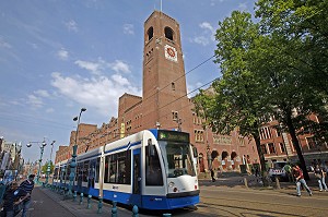 ILLUSTRATION DE LA VILLE D'AMSTERDAM, PAYS-BAS 