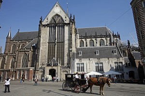 ILLUSTRATION DE LA VILLE D'AMSTERDAM, PAYS-BAS 