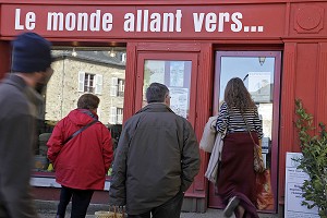 RESSOURCERIE 'LE MONDE ALLANT VERS ...', EYMOUTIERS, CREUSE, FRANCE 