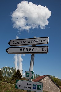 CENTRALE NUCLEAIRE DE BELLEVILLE-SUR-LOIRE, CHER (18), FRANCE 
