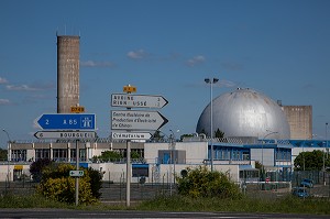 CENTRALE NUCLEAIRE DE CHINON, INDRE-ET-LOIRE (37), FRANCE 