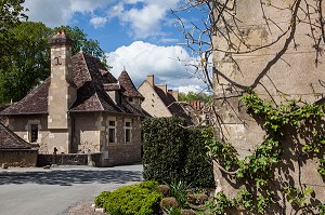 VILLAGE D'APREMONT-SUR-ALLIER, PLUS BEAU VILLAGE DE FRANCE, CHER (18), FRANCE 