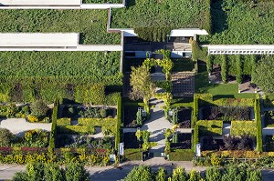JARDINS DU MUSEE DES IMPRESSIONNISTES DE GIVERNY, VILLAGE BERCEAU DE L'IMPRESSIONNISME, EURE (27), NORMANDIE, FRANCE 