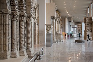 GALERIE DES MOULAGES AU MUSEE DE LA CITE DE L'ARCHITECTURE ET DU PATRIMOINE, PALAIS DE CHAILLOT, PLACE DU TROCADERO, PARIS 16 EME, FRANCE 