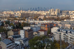 BANLIEUE OUEST DE PARIS AVEC LES VILLES DE MEUDON, SEVRES, BOULOGNE-BILLANCOURT ET LA DEFENSE, HAUTS-DE-SEINE (92), FRANCE 